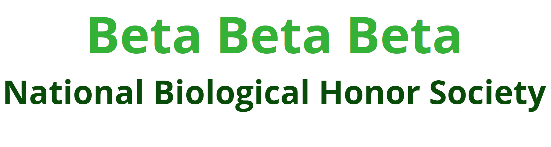 TriBeta Honor Society The City College of New York